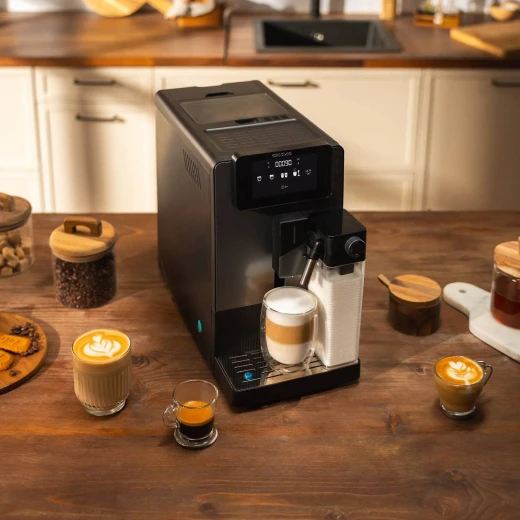 Cecotec Cremmaet Latte Art Fully Automatic Coffee Machine 19 Bar with Built-In Conical Grinder, Milk Tank & 6 Drinks + Free Voucher and Espresso Beans Gift - Cecotec - Image 10