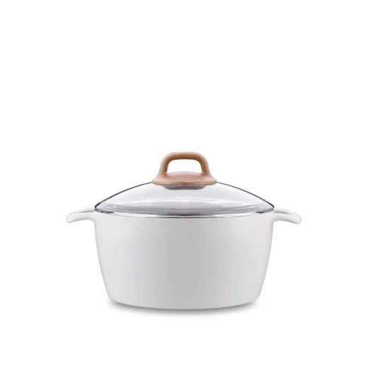 Korkmaz Gusto Ceramic Pot 5 Liter Capacity 24 cm Diameter Aluminum with Non-Stick Coating - Korkmaz - Image 5
