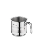 Korkmaz Astra 2 Milk Pot 14x14 cm Stainless Steel 2 Liter Capacity Induction Compatible - Korkmaz