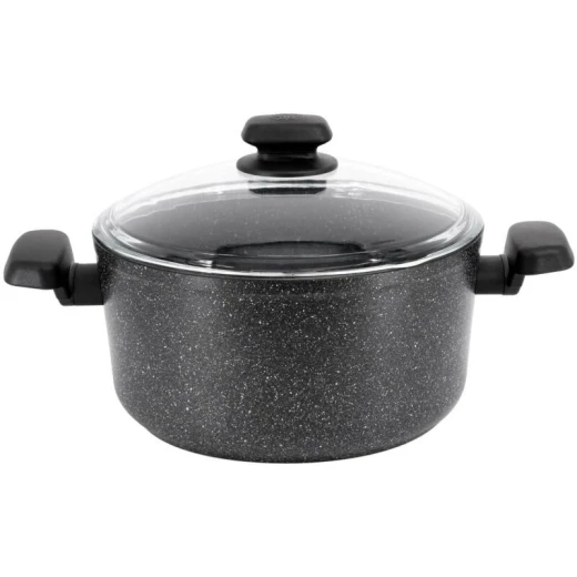 Korkmaz 20cm Ornella Casserole Pot Eco-Friendly Non-Stick Aluminium 3 Litre Capacity Korkmaz 20cm Ornella Casserole Pot Eco-Friendly Non-Stick Aluminium 3 Litre Capacity