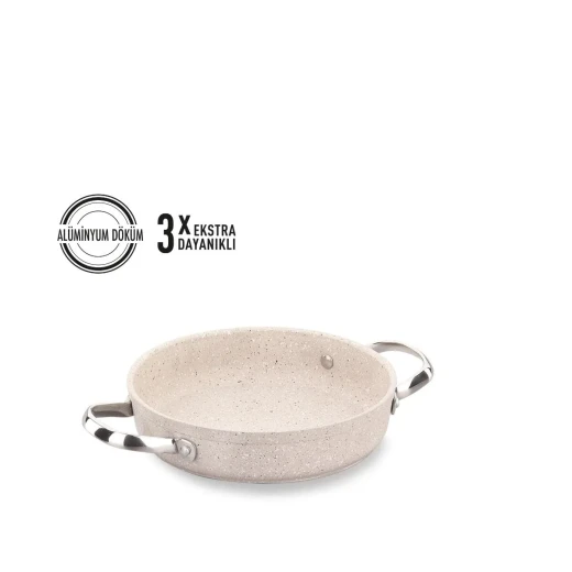 Korkmaz Granita Omelette Pan 20 cm Non-Stick Scratch-Resistant for All Hobs Including Induction Korkmaz Granita Omelette Pan 20 cm Non-Stick Scratch-Resistant for All Hobs Including Induction