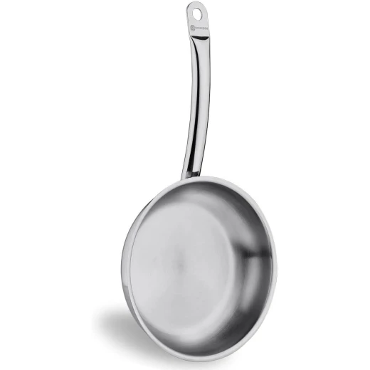 Korkmaz Proline Frypan 20cm 8 Inch Stainless Steel Oil-Free Cooking Induction Compatible - Korkmaz - Image 6