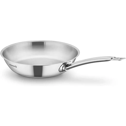Korkmaz Proline Frypan 20cm 8 Inch Stainless Steel Oil-Free Cooking Induction Compatible Korkmaz Proline Frypan 20cm 8 Inch Stainless Steel Oil-Free Cooking Induction Compatible