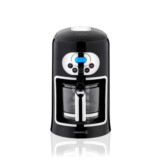 Korkmaz Turkish Coffee Maker for 4 Cups Stainless Steel with ABS Accents - Korkmaz - Image 3