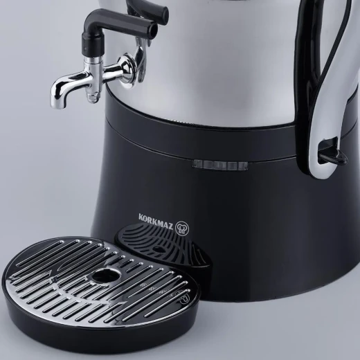 Korkmaz Caycolik Electric Kettle A842 Stainless Steel 3 Liters Hot Water Capacity 1.3 Liters Teapot 2000 Watts Multicolour - Korkmaz - Image 4