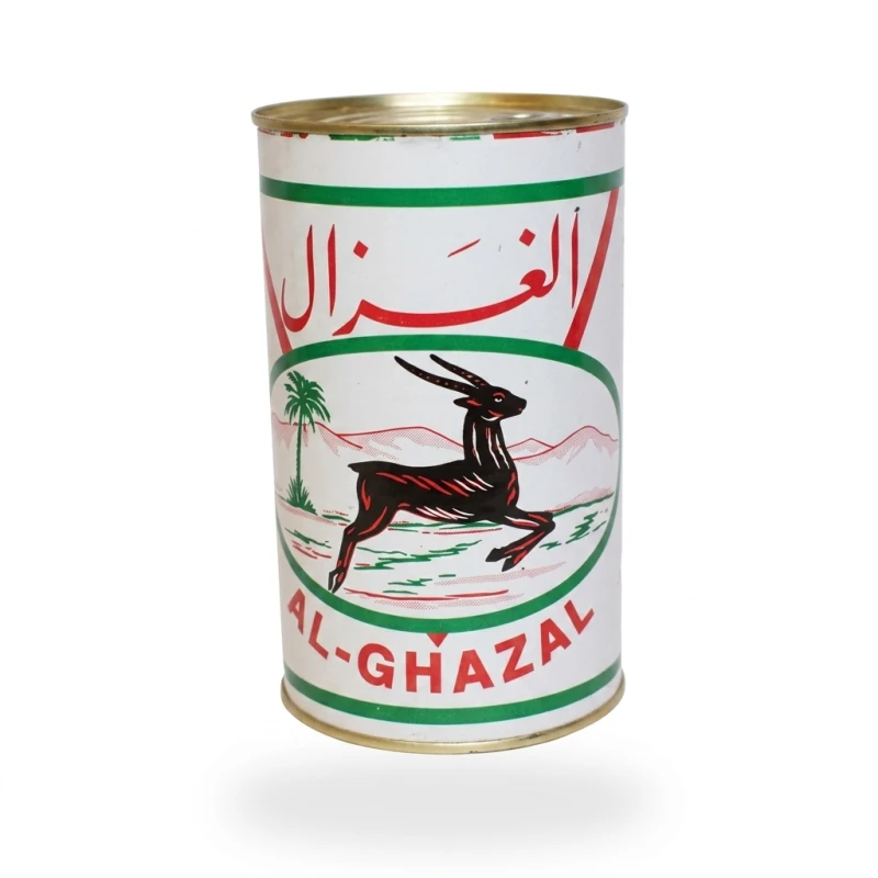 سمن الغزال النباتي غني بالزيت النباتي الذهبي للطبخ الخبز القلي التشويح نباتي 100% 1 لتر - الغزال