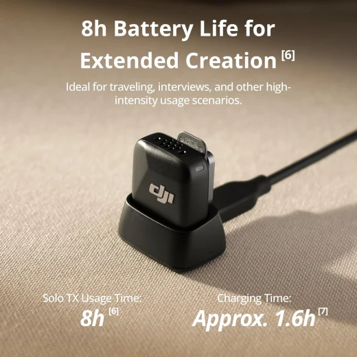 DJI Mic Mini Ultra-Light Wireless Microphone System with Professional Sound Quality and Extended Battery Life, designed for content creators, vloggers, and podcasters, delivering clear and reliable audio on the go - DJI - Image 3