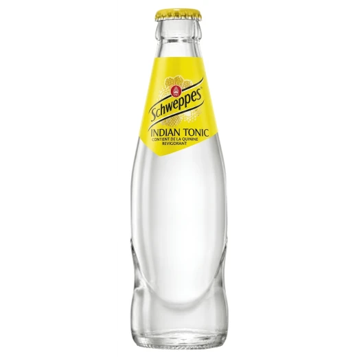 Schweppes Indian Tonic Water with Sugar and Sweeteners 25cl Bottle Refreshing Bubbly Mixer Perfect for Gin and Cocktails Made with Natural Flavors and Quality Ingredients Schweppes Indian Tonic Water with Sugar and Sweeteners 25cl Bottle Refreshing Bubbly Mixer Perfect for Gin and Cocktails Made with Natural Flavors and Quality Ingredients