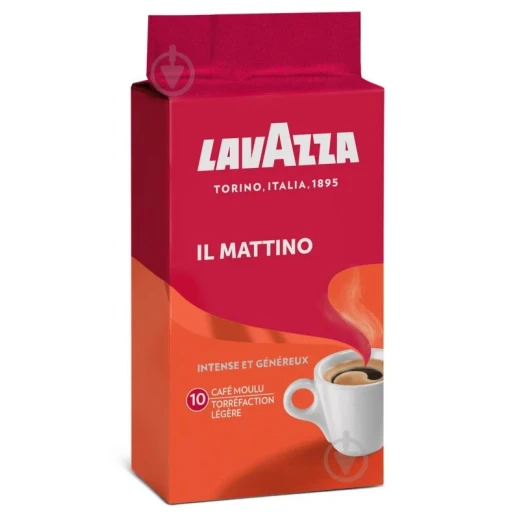 Lavazza Mattino Ground Coffee 250 Gram Pack Rich Aroma for Daily Enjoyment Lavazza Mattino Ground Coffee 250 Gram Pack Rich Aroma for Daily Enjoyment