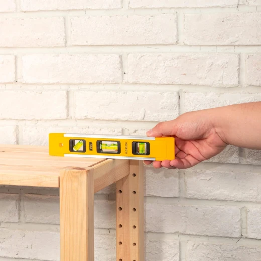 Deli EDL290230 Spirit Level 230mm ABS Body Magnetic Base for Accurate Measurement - Deli - Image 3