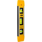 Deli EDL290230 Spirit Level 230mm ABS Body Magnetic Base for Accurate Measurement - Deli