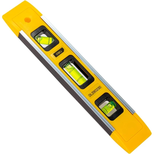Deli EDL290230 Spirit Level 230mm ABS Body Magnetic Base for Accurate Measurement - Deli - Image 5