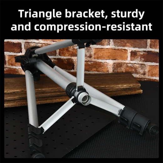 Deli Portable Aluminum Tripod with 360 Degree Rotatable Head and Adjustable Height for Laser Levels and Measuring Tools - Deli - Image 5
