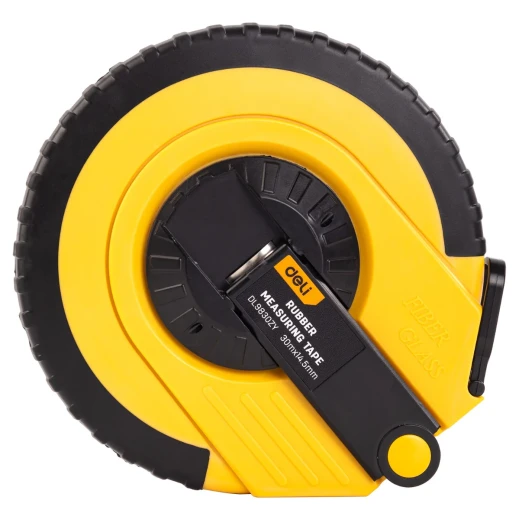Deli Long Tape Measure 30m EDL9830ZY, Durable Fiber Blade, Metric and Imperial - Deli - Image 5
