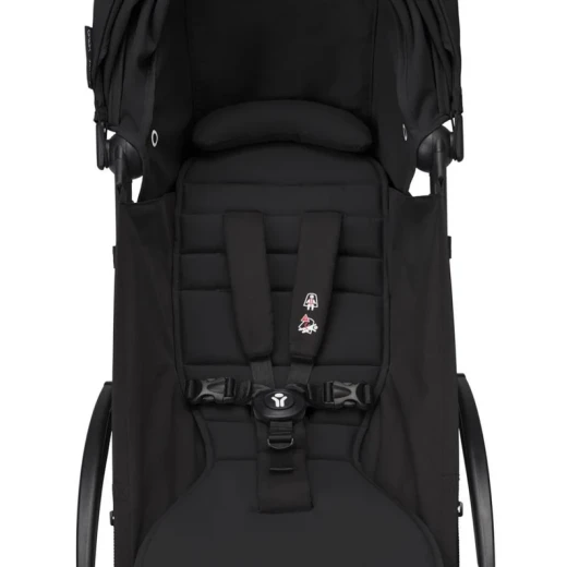 مجموعة مقاعد عربة الأطفال Stokke YOYO³ 6+ - أسود، خفيفة الوزن، متوافقة مع هيكل YOYO، سهلة الطي، تصميم مريح وأنيق للأطفال الصغار - ستوكي - Image 2