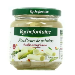 Rochefontaine Mini Palm Hearts 115g Canned Vegetables French Origin