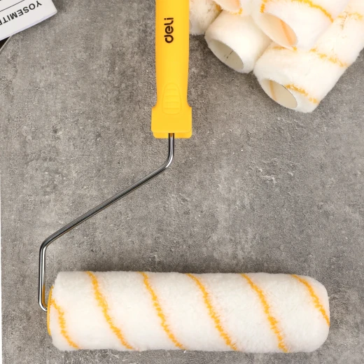 Deli 9 Inch Cylinder Brush Outer Wall Acrylic Fiber Paint Roller - Deli - Image 2