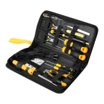 Deli 13 Piece Electrician Tool Set, Complete Home Repair Kit, Cloth Bag - Deli