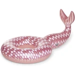 BigMouth Inc Giant Rose Gold Mermaid Tail Pool Float 5 Feet Long Inflatable for Adults and Children 188cmX122cmX94cm (LxWxH) - BigMouth Inc.
