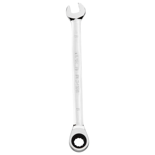 Deli 8 Piece Ratchet Spanner Set, Dual Use, 8mm 19mm, 72T Ratchet - Deli - Image 2