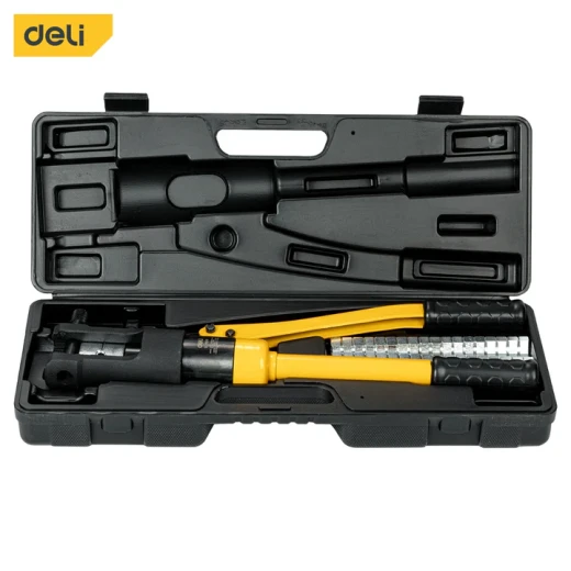 Deli EDL-YQ240 Hydraulic Crimper 16-240mm² for Electrical, Construction, and Communication Deli EDL-YQ240 Hydraulic Crimper 16-240mm² for Electrical, Construction, and Communication