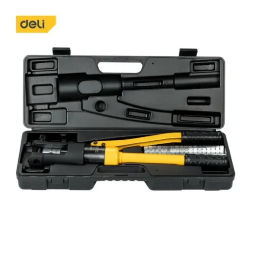 Deli Heavy Duty Hydraulic Crimping Tool 10 120mm² 70kN Force Cutter Deli Heavy Duty Hydraulic Crimping Tool 10 120mm² 70kN Force Cutter