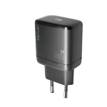 لينيس LCH383 شاحن حائط سريع 25 واط GaN بمنفذ Type-C، مدمج، مناسب للسفر، يدعم PD و QC 3.0 عالميًا - لينيس