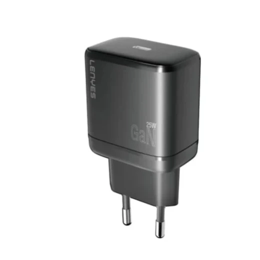 لينيس LCH383 شاحن حائط سريع 25 واط GaN بمنفذ Type-C، مدمج، مناسب للسفر، يدعم PD و QC 3.0 عالميًا لينيس LCH383 شاحن حائط سريع 25 واط GaN بمنفذ Type-C، مدمج، مناسب للسفر، يدعم PD و QC 3.0 عالميًا