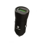 شاحن سيارة LENYES CA859+V8 أسود شحن سريع 18 واط مع كابل Micro USB - لينيس
