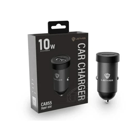 Lenyes CA855+V8 Car Charger with 10W Fast Charging and Detachable Micro USB Cable for Smartphones Lenyes CA855+V8 Car Charger with 10W Fast Charging and Detachable Micro USB Cable for Smartphones