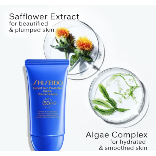 Shiseido Expert Sun Protector Cream SPF50+ Advanced UV Protection with Heat and Water Resistance - Shiseido - Image 2