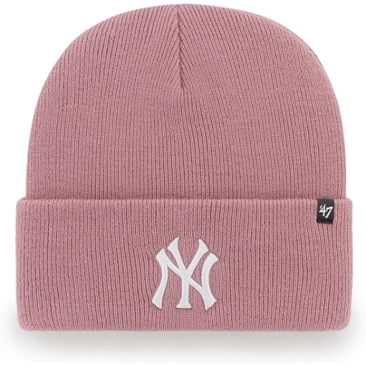 47 Brand MLB New York Yankees Haymaker Cuff Knit Winter Beanie Purple One Size 47 Brand MLB New York Yankees Haymaker Cuff Knit Winter Beanie Purple One Size