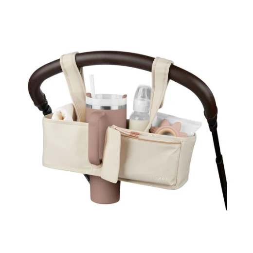 Skip Hop Ultimate Stroller Organizer Oat with Multiple Pockets and Cup Holders for Baby Essentials Skip Hop Ultimate Stroller Organizer Oat with Multiple Pockets and Cup Holders for Baby Essentials