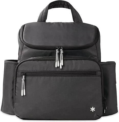 Skip Hop Forma Next Grey Diaper Backpack for Parents with Insulated and Mesh Packing Cubes Water Repellent Laptop Friendly - Skip Hop - Image 4