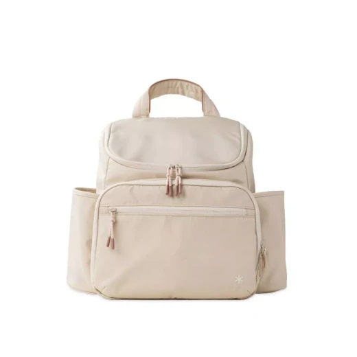 Skip Hop Forma Diaper Backpack Oat Color Water-Resistant with Insulated Pockets and Changing Pad 28 Liter Capacity - Skip Hop - Image 8