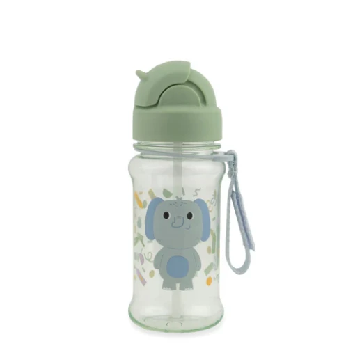 Skip Hop Besties Squad Straw Bottle Elephant 355 ml 12 Months to 36 Months Eco-Friendly Recycled Material Skip Hop Besties Squad Straw Bottle Elephant 355 ml 12 Months to 36 Months Eco-Friendly Recycled Material