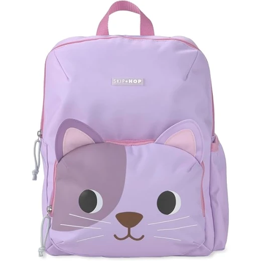 Skip Hop Besties Squad Cat Toddler Backpack with Adjustable Padded Straps and Side Bottle Pocket for Ages 3+ Skip Hop Besties Squad Cat Toddler Backpack with Adjustable Padded Straps and Side Bottle Pocket for Ages 3+