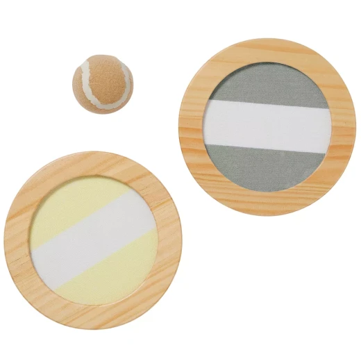 Sunnylife Seagrass Catch Ball Set for Two Players Outdoor Beach Pool Fun - Image 5