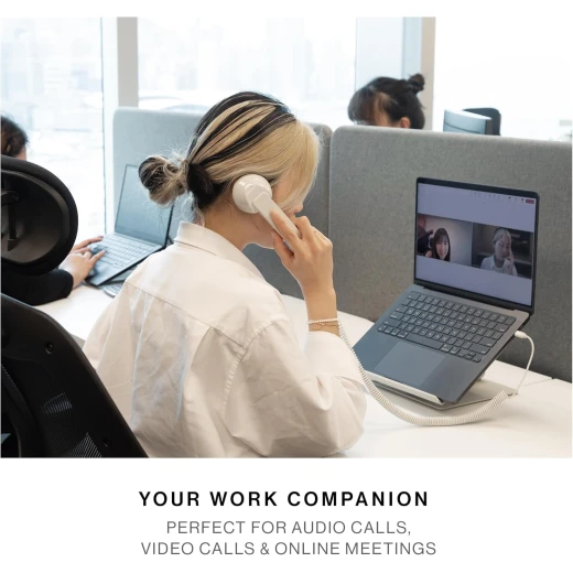 هاتف Native Union Pop Phone اللاسلكي بتصميم هاتف قديم مع USB-C لأجهزة iPhone و iPad واللابتوب والتابلت وأجهزة Samsung باللون الأسود - نيتف يونيون - Image 4