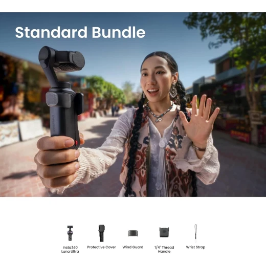 كاميرا إنستا 360 لونا ألترا بدقة 8K لتصوير الفيديو بعدسات لايكا مزدوجة وتقريب بصري 6x - انستا 360 - Image 2