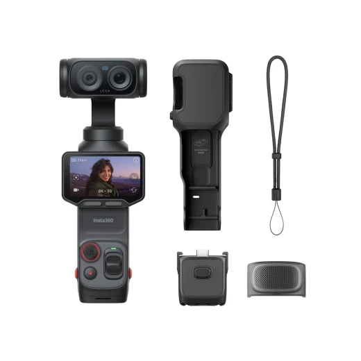 حزمة Insta360 Luna Ultra القياسية باللون الأسود الكوني كاميرا حركة عالية الدقة بميزات متقدمة - انستا 360 - Image 12