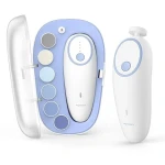 Momcozy Rechargeable Infant Electric Nail Trimmer blue Color - Momcozy