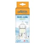 Dr.Browns Plastic Wide-Neck Options+ Bottle, 5 oz/ 150ml , Jungle Design, 1-Pack - Dr. Brown's
