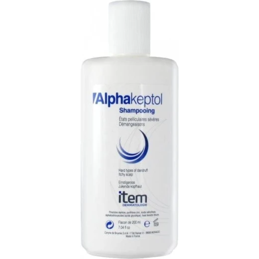 Item Dermatologie Alphakeptol Anti Dandruff Shampoo for All Hair Types Unscented 200ml - Item Dermatologie - Image 2