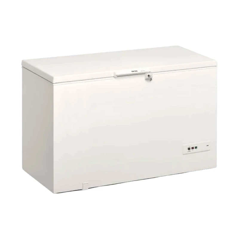 فريزر أفقي إجنيس CO470EG، سعة 437 لتر، الأبعاد 140.5 × 91.6 × 69.8 سم، تصنيف الطاقة E، مزود بـ 3 سلال داخلية، يوفر مساحة واسعة لتنظيم وحفظ الأطعمة المجمدة - إغنيس