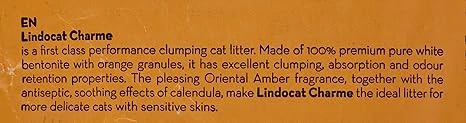 LindoCat Charme Cat Litter with Calendula and Amber Scent Coarse Granules 10 Liters - Image 3