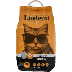 LindoCat Charme Cat Litter with Calendula and Amber Scent Coarse Granules 10 Liters