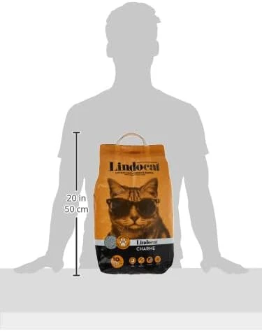 LindoCat Charme Cat Litter with Calendula and Amber Scent Coarse Granules 10 Liters - Image 2