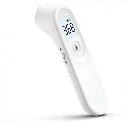 Chicco Easy Touch Infrared Forehead Thermometer for Accurate Fever Measurement with Memory and Fever Alarm - Chicco - Image 3