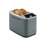Cuisinart Smart Elite Motorized Digital 2 Slice Toaster Extra Long Slots QuickView Bagel Single Slice Defrost Denim Stainless Steel Finish - Cuisinart